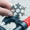 Creative Flocon De Neige Forme Six Angle Clé Portable Vélo Entretien Gadget
