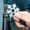 Creative Flocon De Neige Forme Six Angle Clé Portable Vélo Entretien Gadget – Image 4