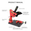 Multifonctionnel Meuleuse D'angle Support – Image 3