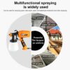 High-voltage Small Handheld Plug-in Paint Portable Air Spray Gun – Image 6