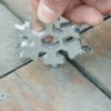 Creative Flocon De Neige Forme Six Angle Clé Portable Vélo Entretien Gadget – Image 5
