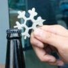 Creative Flocon De Neige Forme Six Angle Clé Portable Vélo Entretien Gadget – Image 3