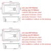 Waterfall Kitchen Sink 304 Stainless Steel Sink Large Single basin With Multifunction LED Waterfall Faucet Above Counter – Image 6