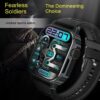 Montre connectée TW11, fréquence cardiaque, informations d'appel Bluetooth